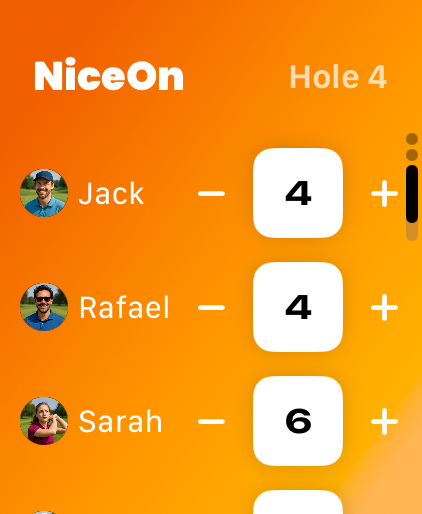 NiceOn on Apple Watch